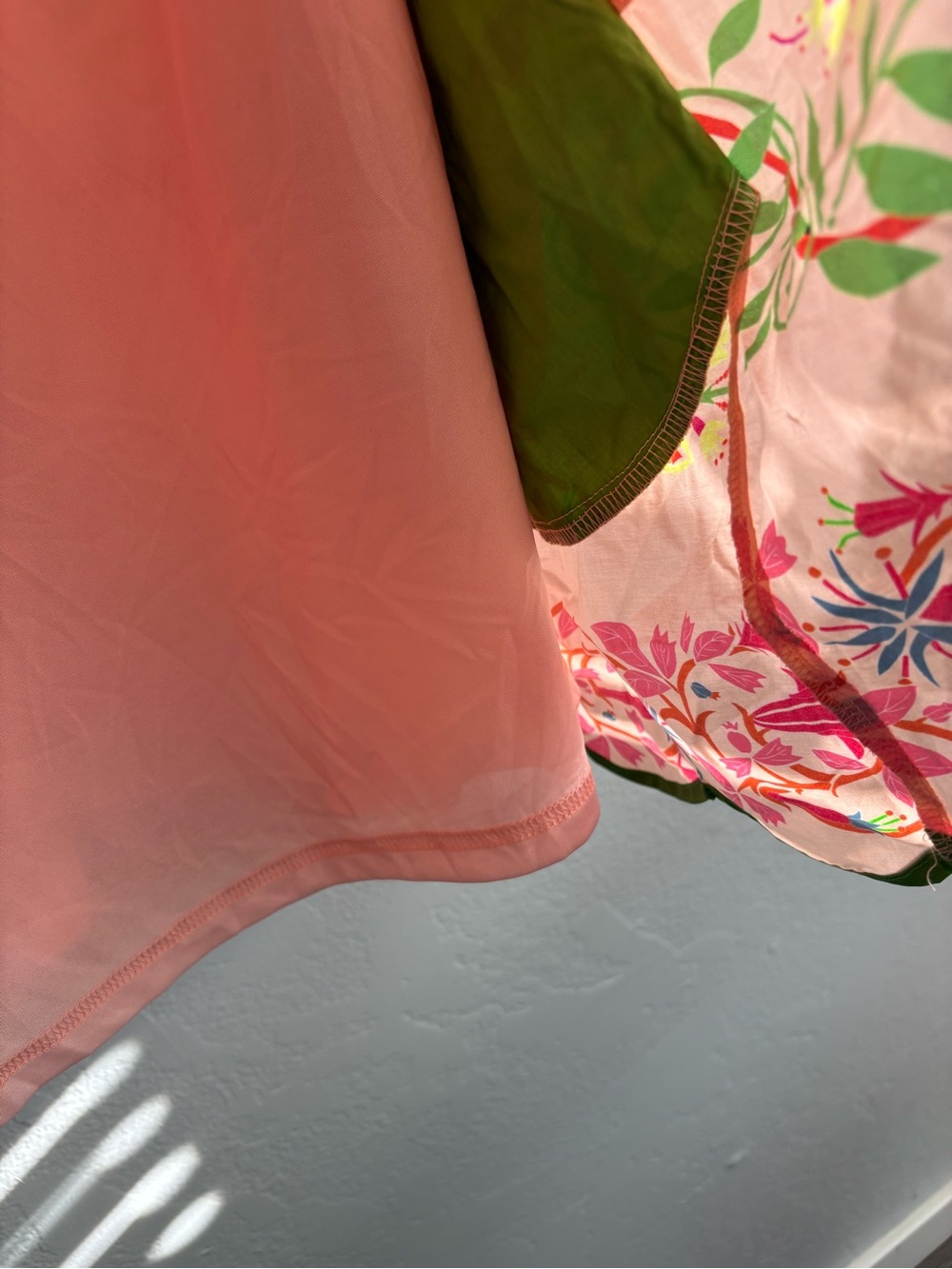 ❤️NEW entro Pink Floral Scallop-Trim Dress - Picture 8 of 12